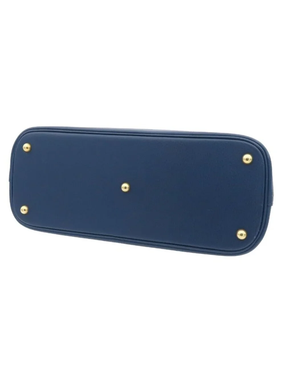 Hermes Bolide 35 Blue Gold Ardennes 2-Way Shoulder Bag